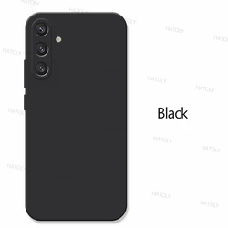 Shockproof Liquid Silicone TPU Phone Case - Enhanced Protection Cover for Galaxy A56 5G (Black)