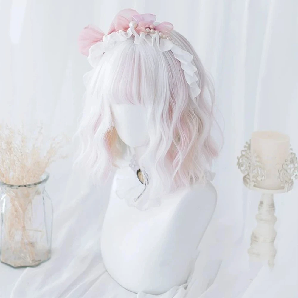 Synthetic Short Wave Wig for Women Daily Party