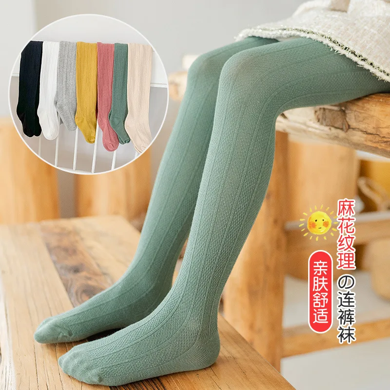 Summer Spring Girls Stockings Candy Color Kids Fishnet Tights Toddler Girl Tights for Children Pantyhose Baby Stuff 1-12T