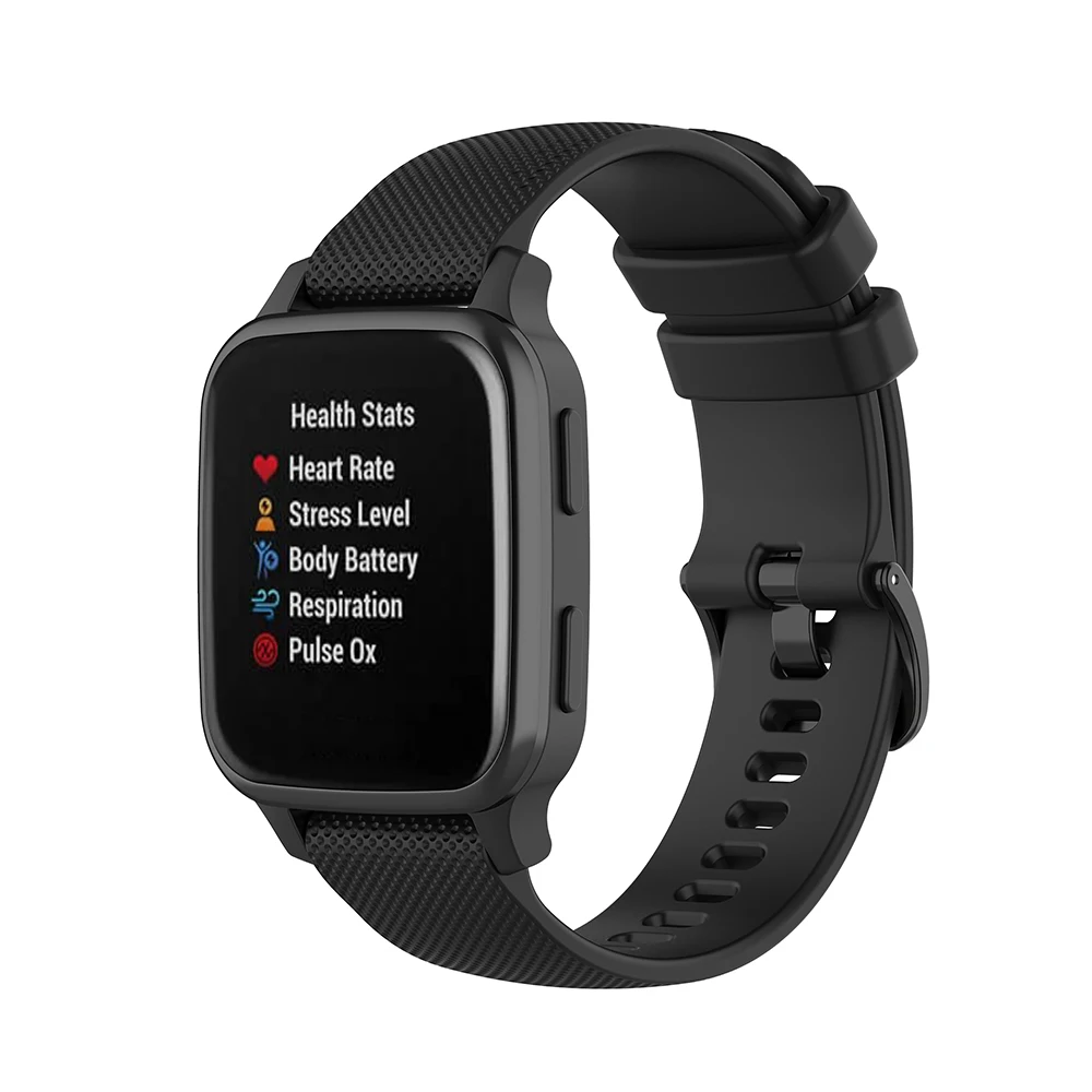 Silicone Smart Watch Band – Premium 20mm, 18mm, 22mm Adjustable Strap