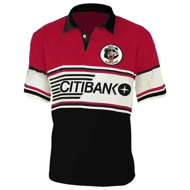 thumbnail image 1 of Camiseta retro de los Redcliffe Dolphins de 1983, talla S-5XL (nombre y número personalizados), 1 of 4