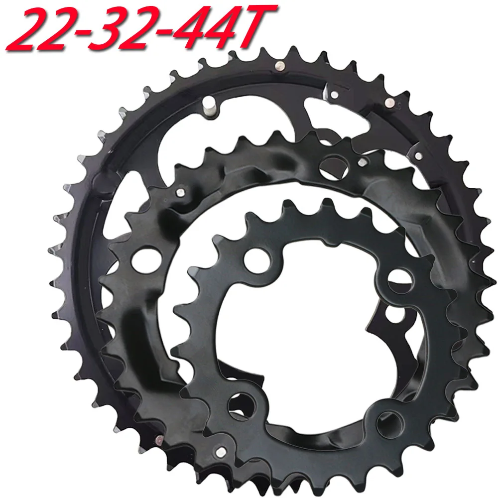 64/104 BCD MTB チェーンリング 3*9S 9 スピード 22T 32T 44T 自転車