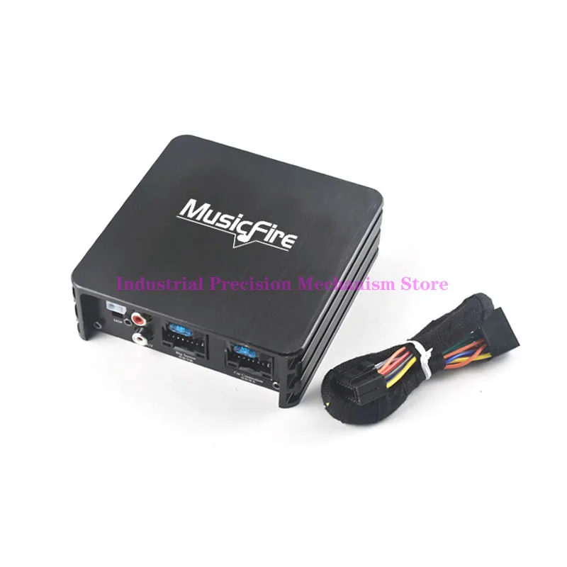 Amplificateur Audio Voiture 4 Canaux 60W - Compatible Autoradio Android - Réglage Graves/médiums/aigus - Alimentation 12V