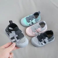 Baby Sports Shoes Mesh Breathable Boy Girls Walking Soft Soles Anti-skid Baby Shoes Boy  Children's Casual Sports Shoes 3