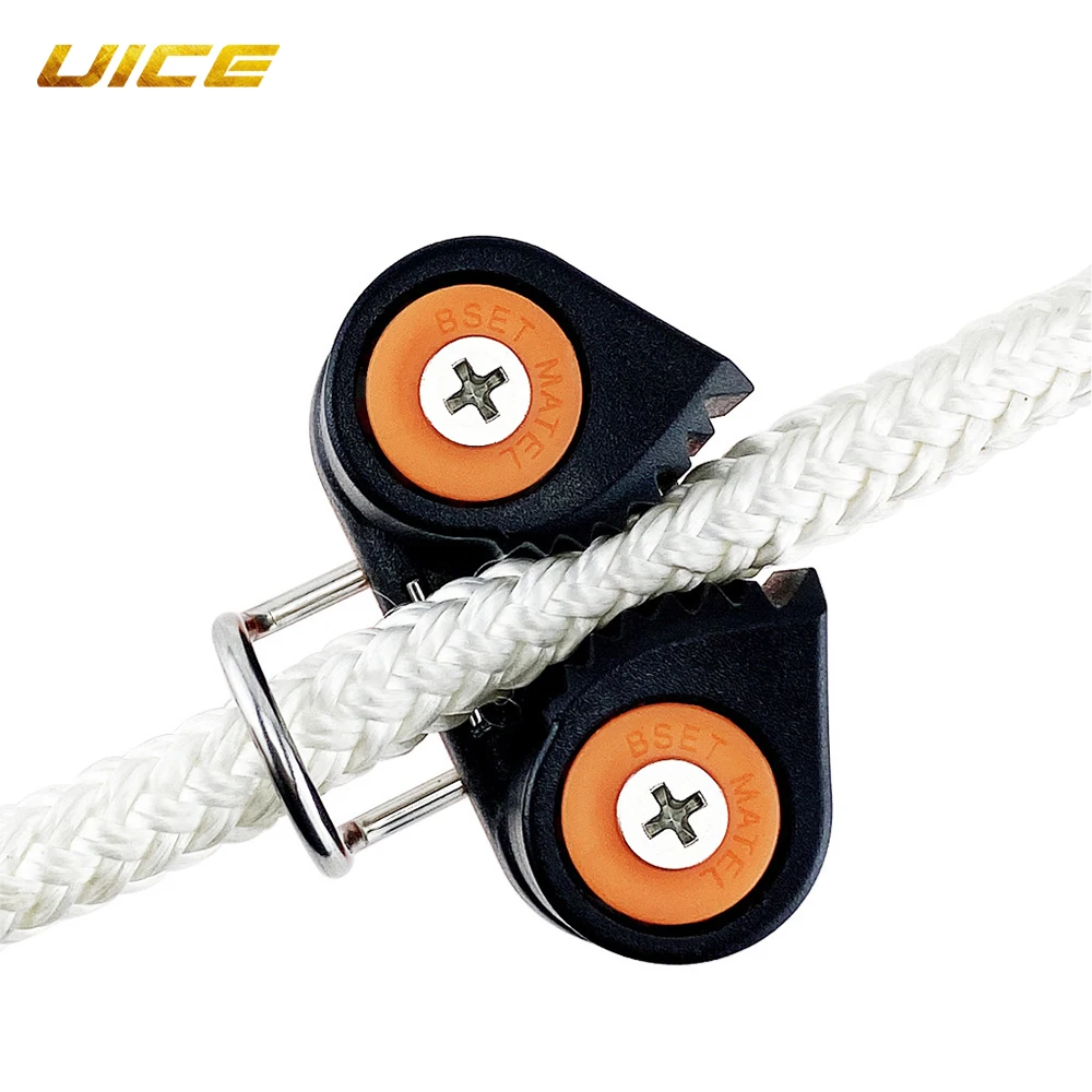 

Composite 2 Row Matic Ball Bearing Cam Cleat Marine Boat Fast Entry Rope Pilates Equipment Wire Fairlead Sailing Sailboat
