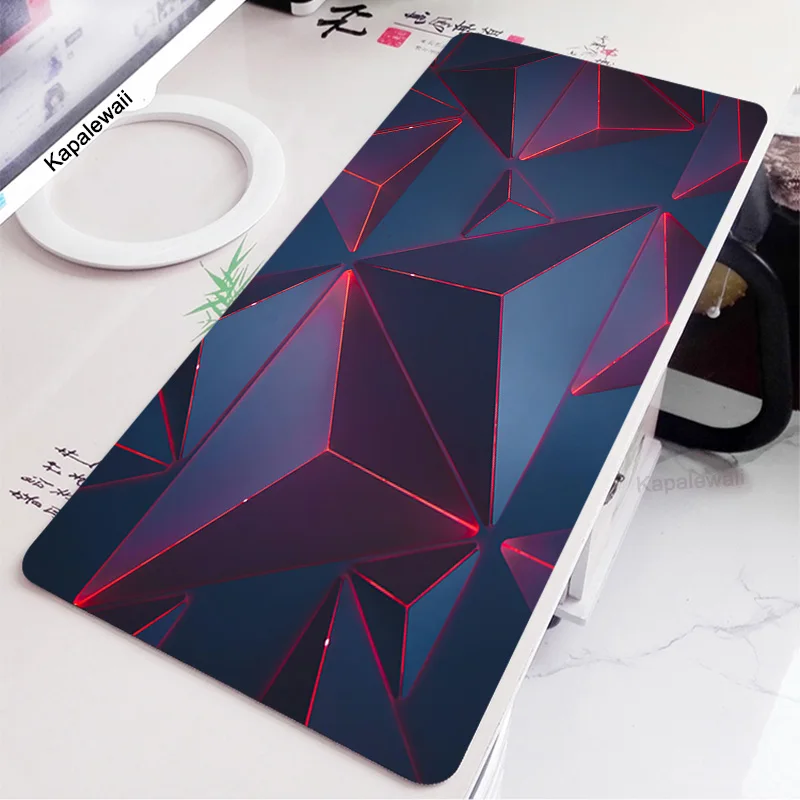 

Geometric Mouse Pad 90x40cm Anime XXL Gaming Padmouse Gamer Laptop Keyboard Mouse Mats For Playing Table Mat Office Mouse Carpet
