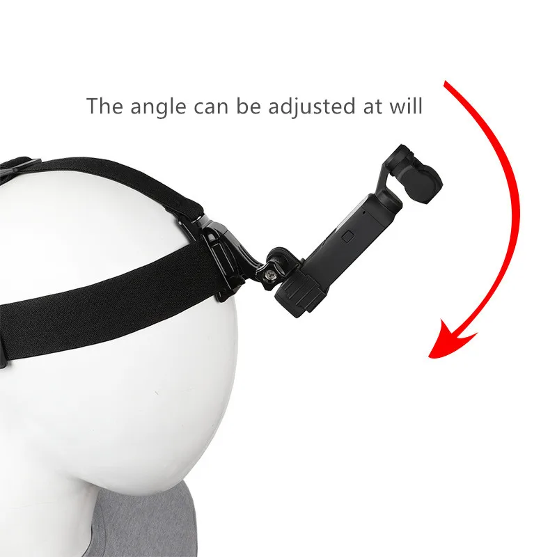 Action Camera Accessories Camera Accessories Handheld Gimbal Accessories 5 in1 head/chest strap with fixed clip screw J-shaped base for dji osmo pocket 1 /osmo pocket 2 camera gimbal accessories