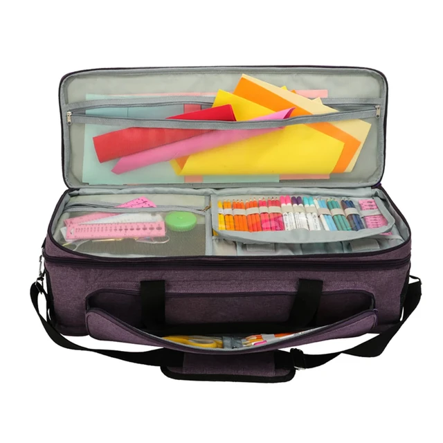 Carrying Case, For Cricut Explore Air 1 2 3, Double-layer Bag Compatible  With Cricut Maker 1 2 3