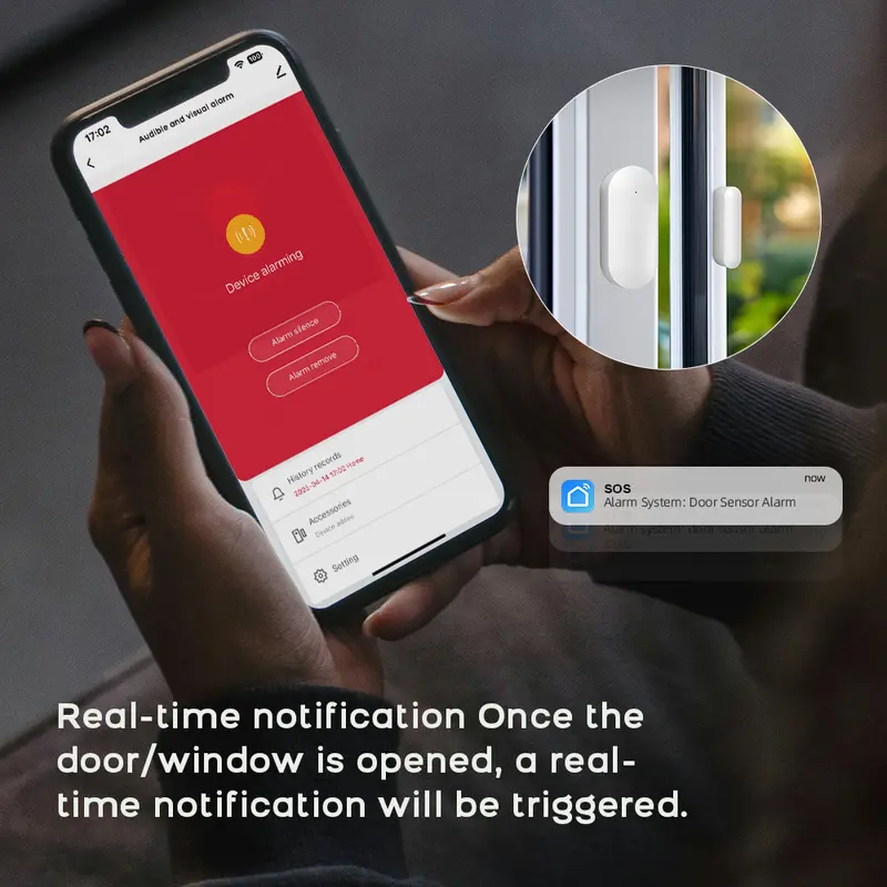 PG-107 Tuya Wireless Home WIFI GSM GPRS Burglar Home Security With Motion Detector Sensor Burglar Alarm System APP Control - Image 3