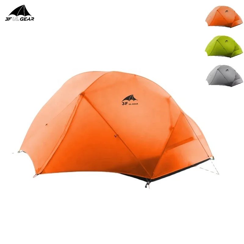 

3FUL GEAR Floating clouds 2 High quality outdoor camping mountaineering tent 3 seasons 2 person waterproof backpack tent