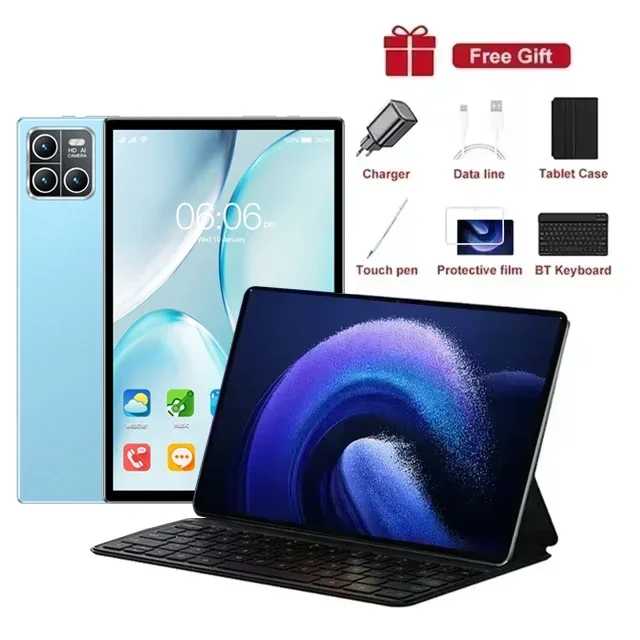 Blue Add Keyboard