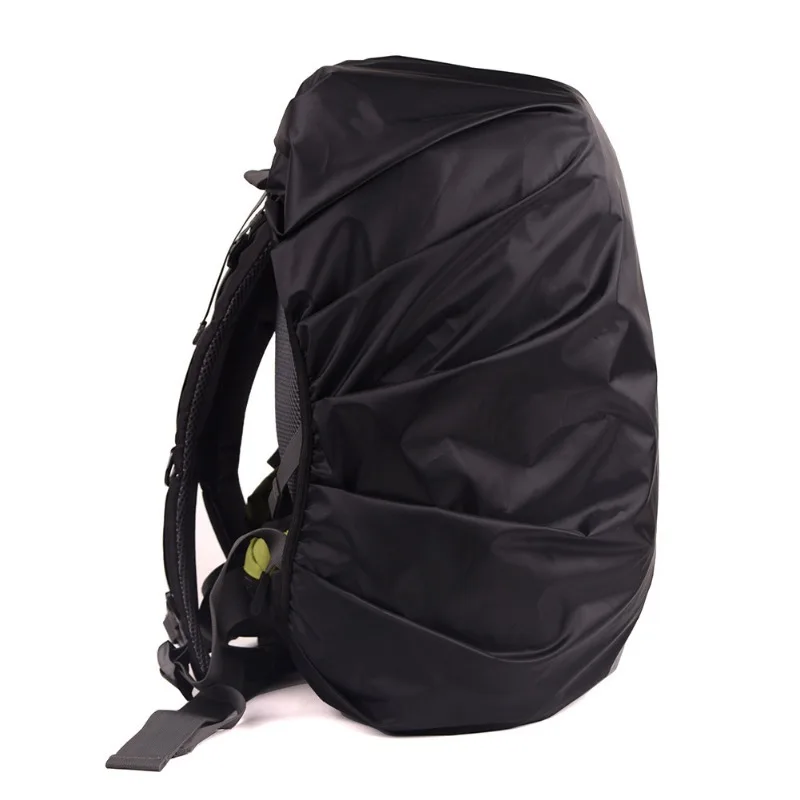 2pcs 30-40L Reflective Waterproof Backpack Rain Cover Outdoor Sport Night Cycling Safety Light Raincover Case Bag Camping Hiking