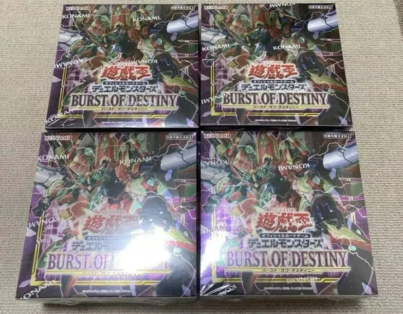 Konami Yu-Gi-Oh! Tcg Burst Of Destiny Booster Box 1A Edizione Sigillata Nuova