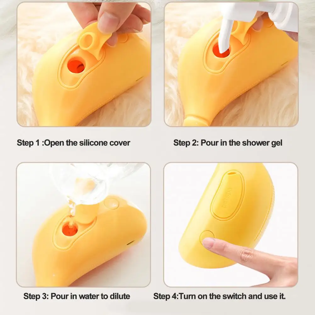 Multifuncional Pet Care Grooming Tool, Banana Shape, escova de gato fumegante, depilação