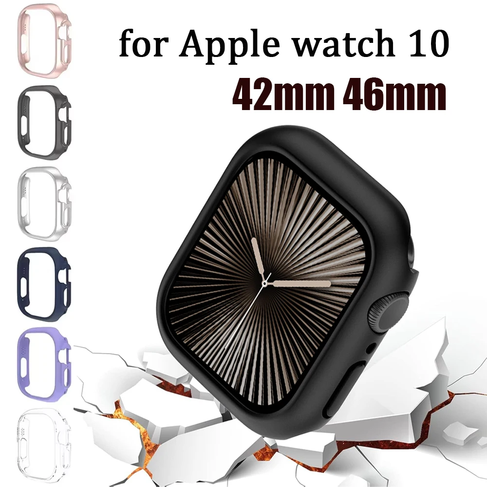 Durable Smartwatch Protective Cover with Screen Protector and Bumper Frame