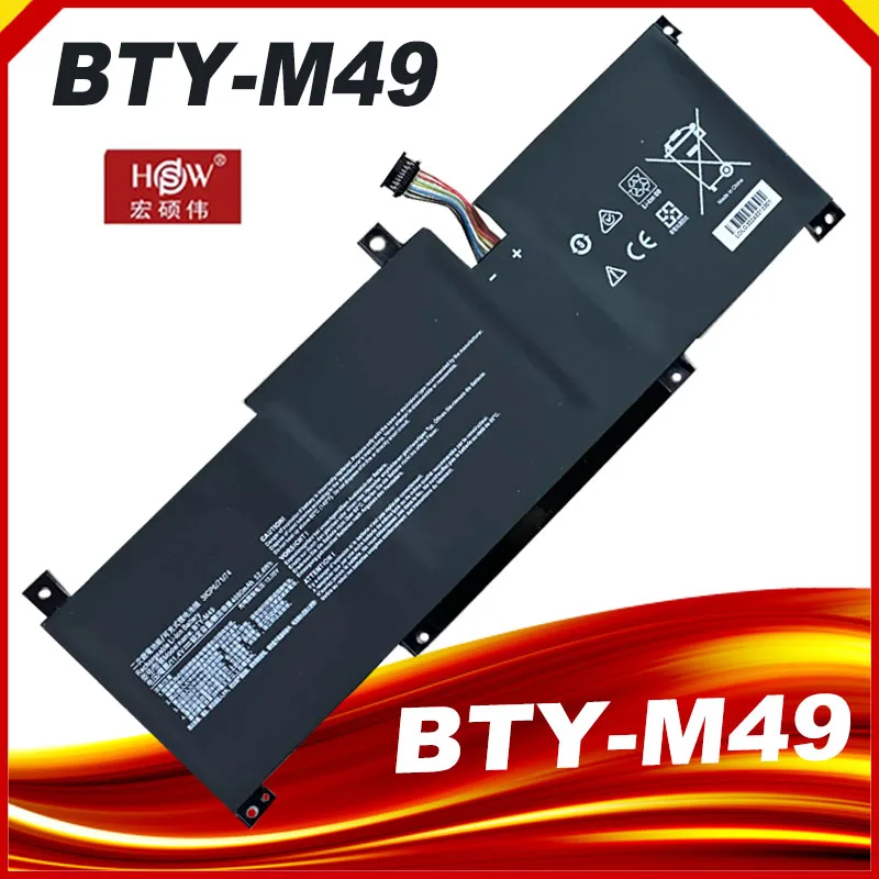 Bateria Bty-m49 para Msi para Msi A10m A10sc A10rs A11sc A11scx