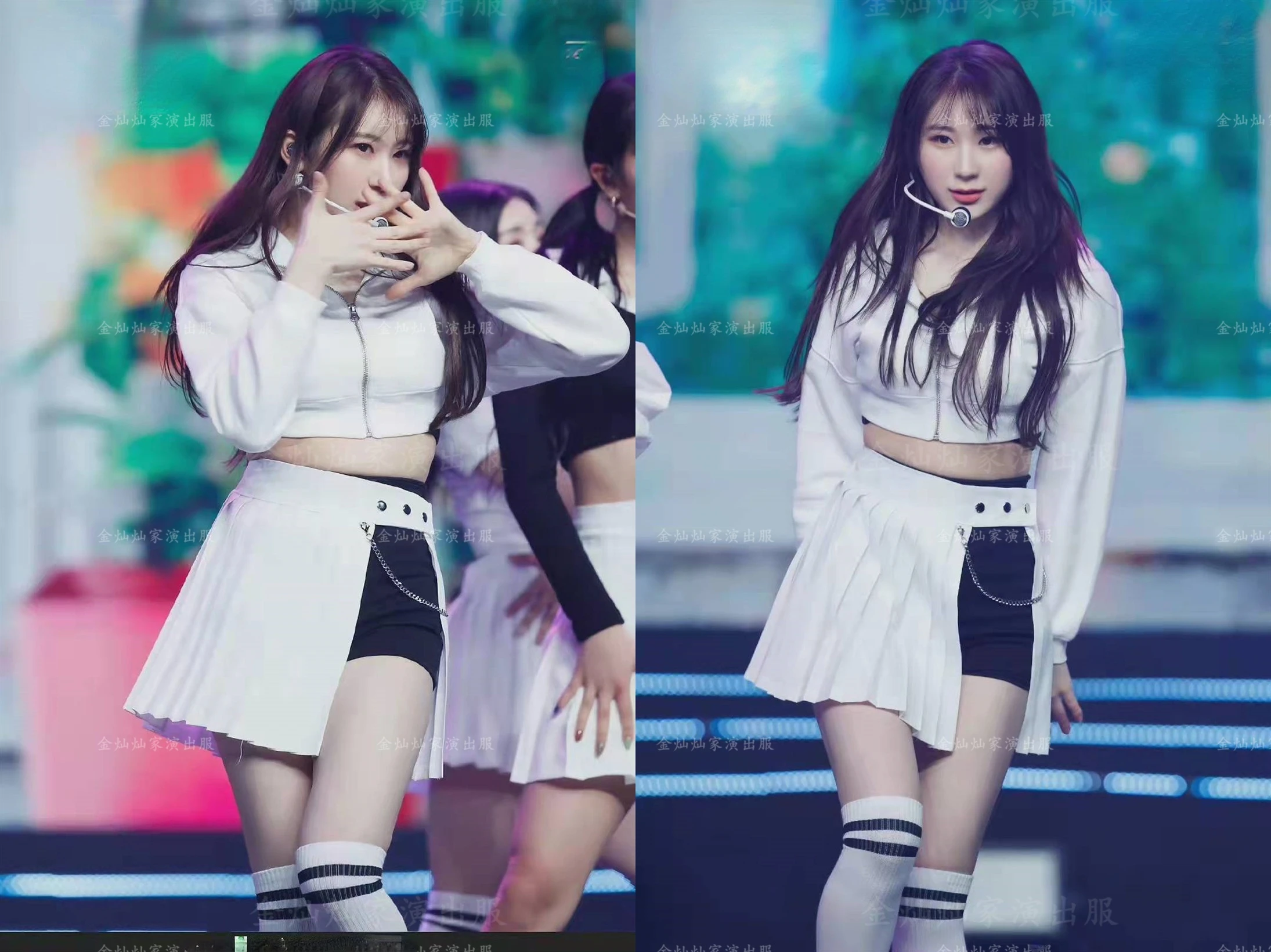 

Новинка, Корейская одежда K-pop, Женский танцевальный наряд, тонкий жилет, топы, праздничная одежда, одежда в стиле хип-хоп, стандартный джазовый наряд