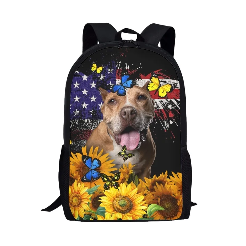 

Ортопедический рюкзак для мальчиков и девочек, детский школьный ранец с принтом подсолнухов и животных, сумка для книг