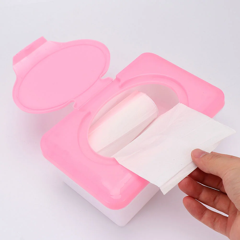 Tissue Dispenser Wet Wipe Case Baby Wipe Case Wet Wipes Case Wet Wipes Box Wipe Box Holder Case for Diaper Bag Wipes Dispenser Lid Container Travel Bathroom Boxes of Tissue Wet Baby