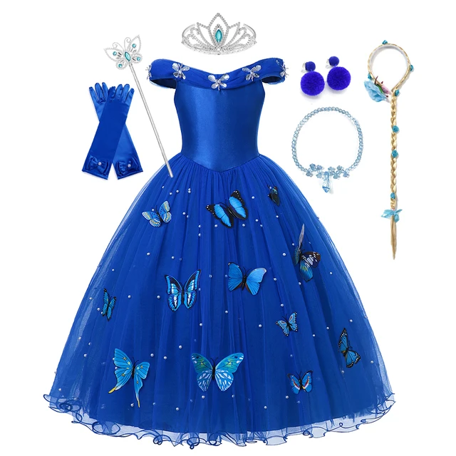 Buy Disguise womens Cinderella Costume, Official Disney Princess Cinderella  Deluxe Costume Dress, Blue, XL (18-20) Online at Low Prices in India -  Amazon.in