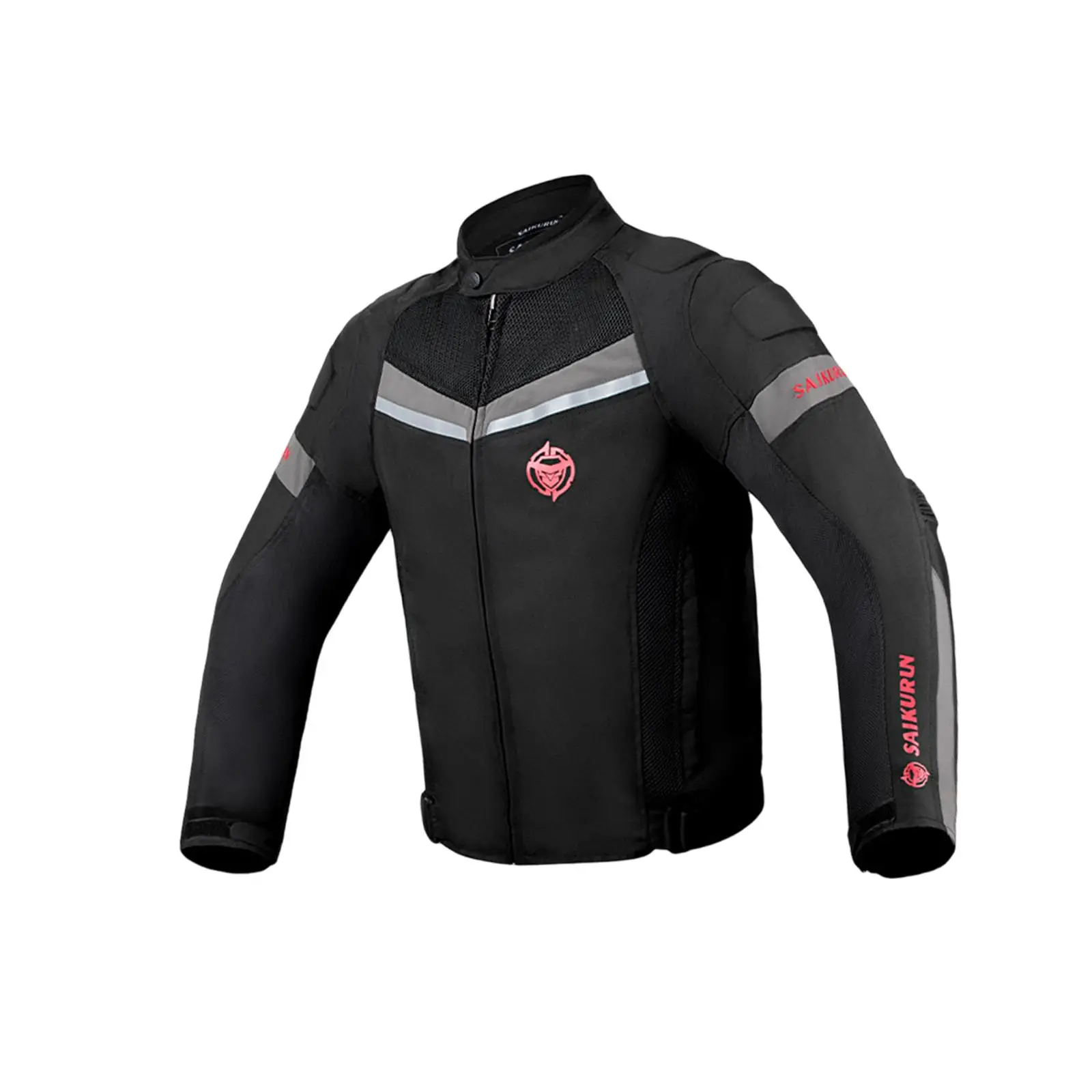 여름용 경량 오토바이 라이딩 재킷, 통기성, 내마모성, 야간 반사 기능 탑재