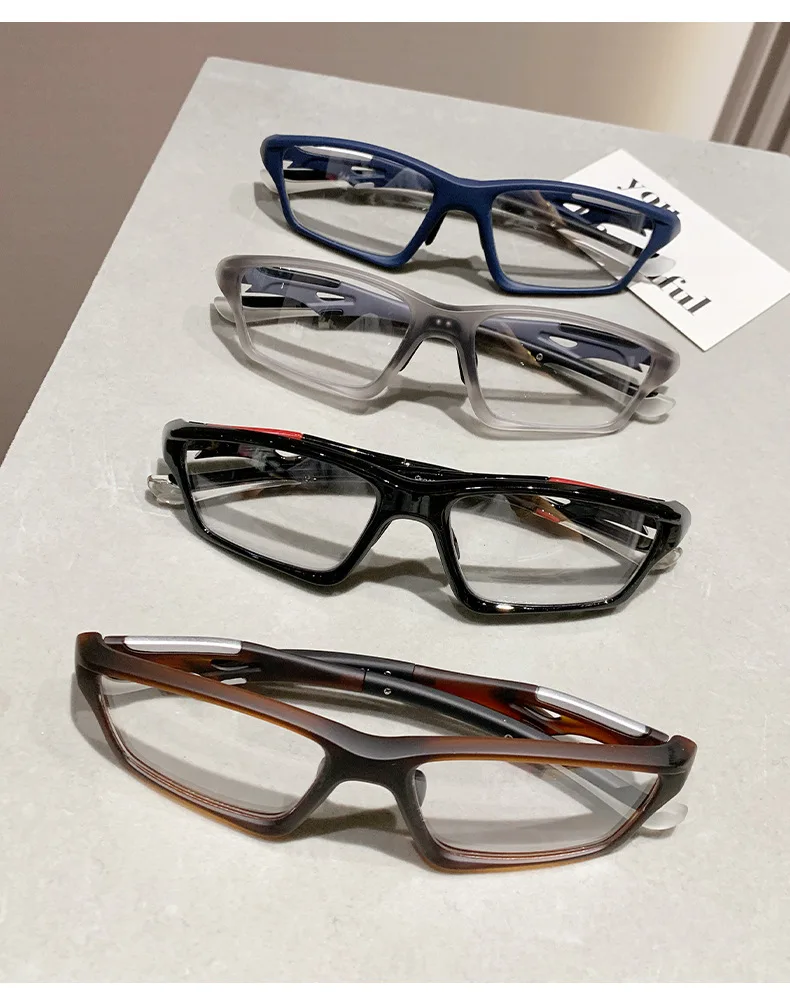 Tr90 Sport Style Photochrome Anti-Blaulicht Outdoor-Sport Anti-Ablenkungs-Myopiebrille 81278 – Detail 4
