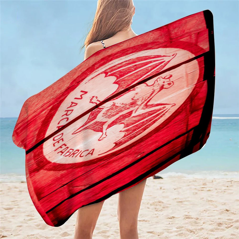 Bacardi rum secagem rápida toalha portátil ultraleve respirável toalha de  banho praia acampamento caminhadas natação protetor solar xale| | -  AliExpress