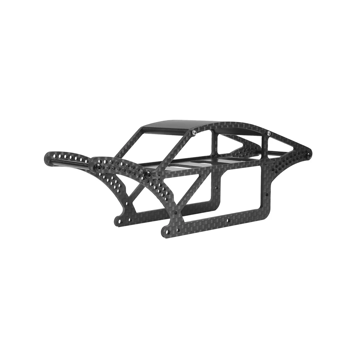 

Для TRX4M углеродное волокно Comp, комплект рамок шасси для 1/18 RC Rock Crawler автомобиль, детали для обновления