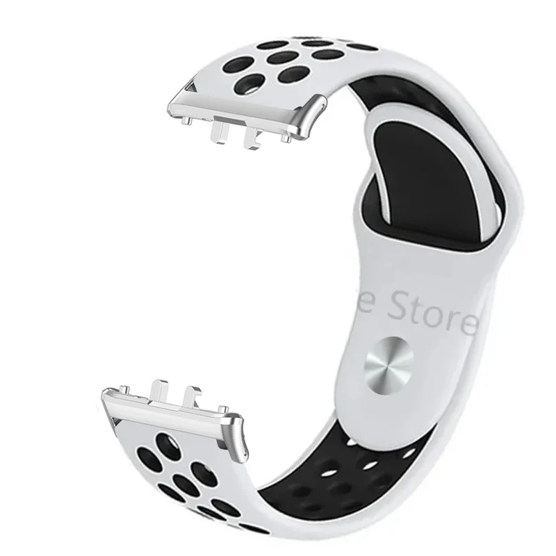 Breathable Soft Silicone Adjustable Sport Wristband Bracelet
