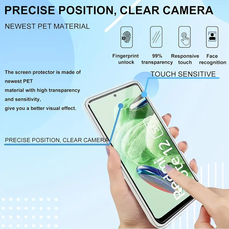 360 Full Body Transparent Hybrid Plastic Hard Cover Case