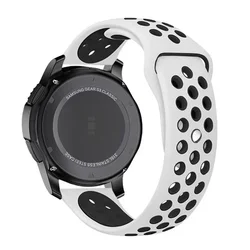 Versatile 22mm Soft Silicone Smartwatch Replacement Band - Premium Wristband Bracelet Accessories for 22MM (1)