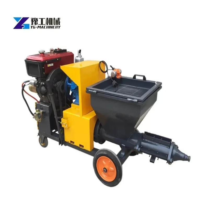 

YUGONG High Pressure Cement Spray Plaster Machine Automatic Plastering Machine Wall Cement Mortar Spraying Machine