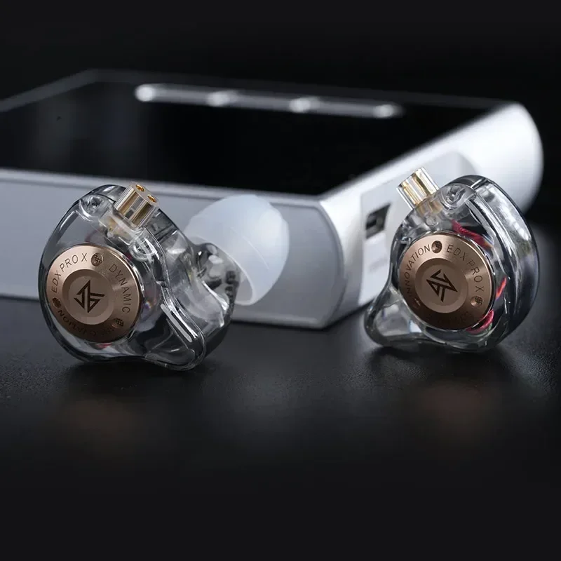KZ EDX PRO X High-Fidelity Bass Earbuds with Noise Cancelling and 2-PIN Cable