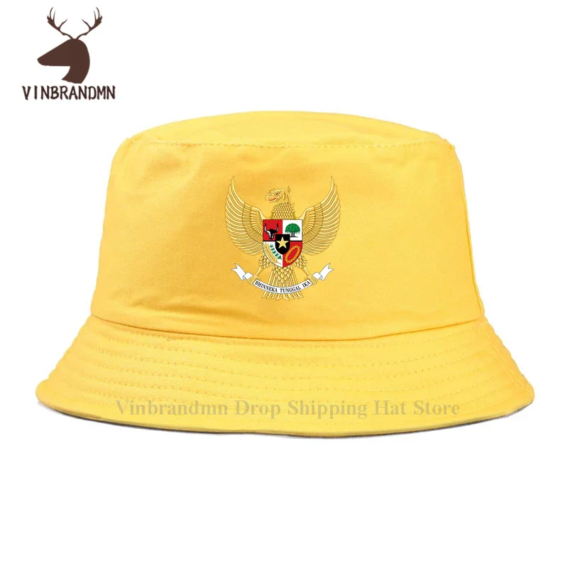 2022 hot sale fishion Indonesia Indonesian IDN ID Bucket hat