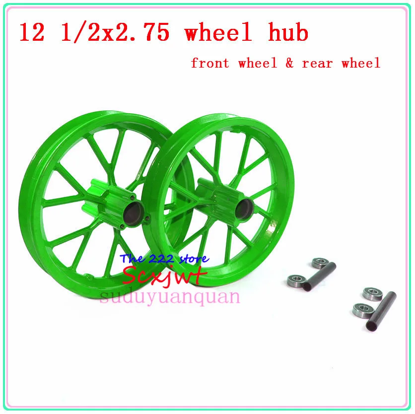 Front or Rear rim 12.5'' wheel hub tire For Dirt Bike MX350 MX400 43CC 47CC 49CC Mini Moto E-Scooter motorcycle wheel rims