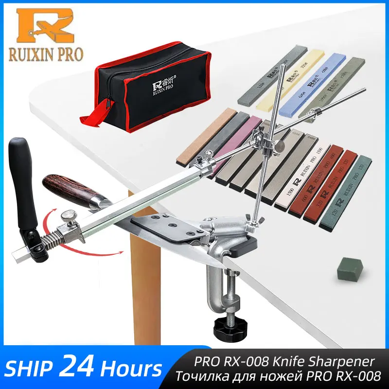 Upgraded Knife sharpener Ruixin Pro RX 008  Sharpening cheap kitchen knife  XITUO with Aliexpress. 