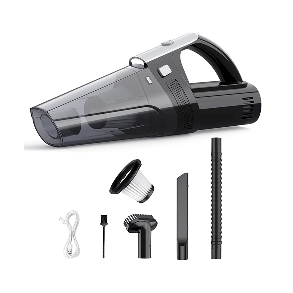 

Handheld Vacuum Mini Portable Rechargeable Car Vacuum Cleaner Cordless with 8000PA Powerful Suction for Car Home Office