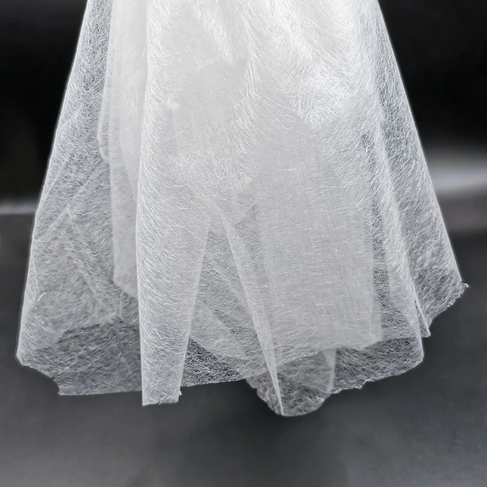 Interfacing Fabric 112cm*100cm Nonwoven Fusible Easy Iron On Sewing Join Patchwork Interlining Fabric Double Faced Adhesive Batting DIY