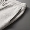 Autumn Winter 100% merino Wool Men's Wool Pants Thickened Knitted Long Pants Slim Fitting Solid Color Warm Flat Corner Pants 4