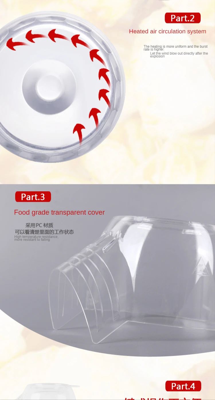 Fascinante Máquina De Palomitas De Maíz Para El Hogar