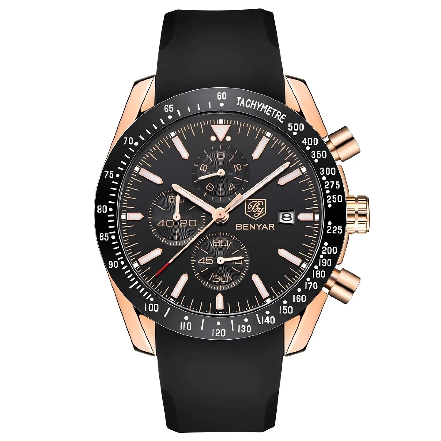 

Nice Luxury Brand Men's Sports Chronograph Watch Waterproof Automatic Date Fashion Quartz Clock Relogio Masculino