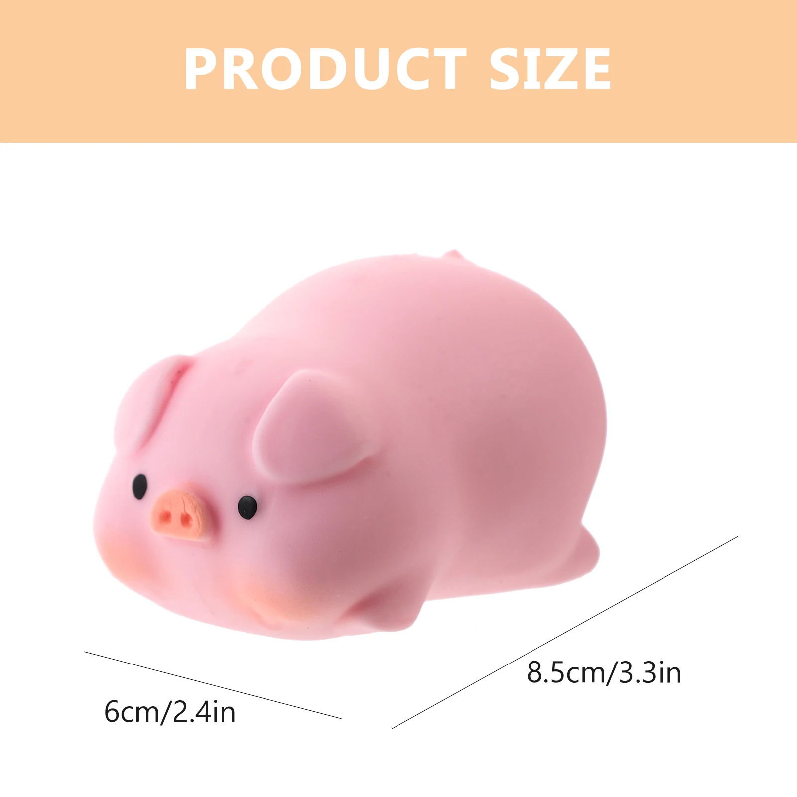 Squeeze Pig Decompression Squeeze Dog Animal Squishy Toy Stress Sensory Toy Relief Fidget Anxiety Toy Lovely Piggy Kids Gifts 3