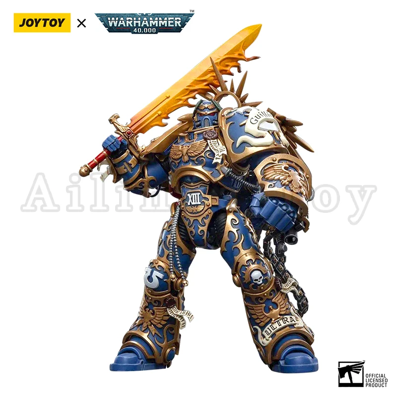 JOYTOY 1/18 Action Figure 40K Ultramarines Primarch Roboute