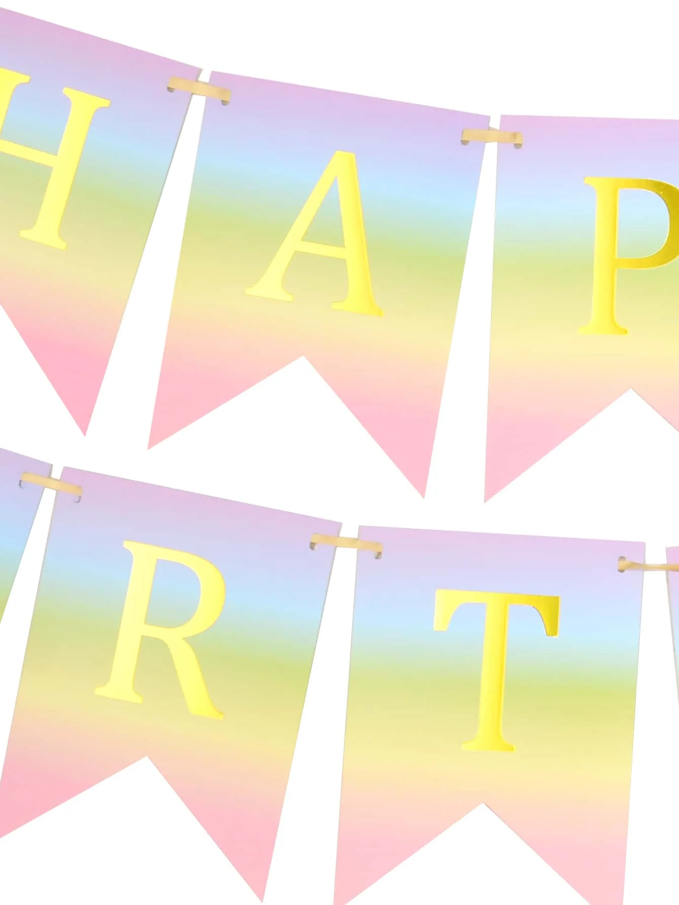 Gradual Birthday Banner 13Pcs/Set 1st Birthday Party Decoration birthday banner party decorations For Girl Boy Baby Shower Gender Disclosure Party Supplies