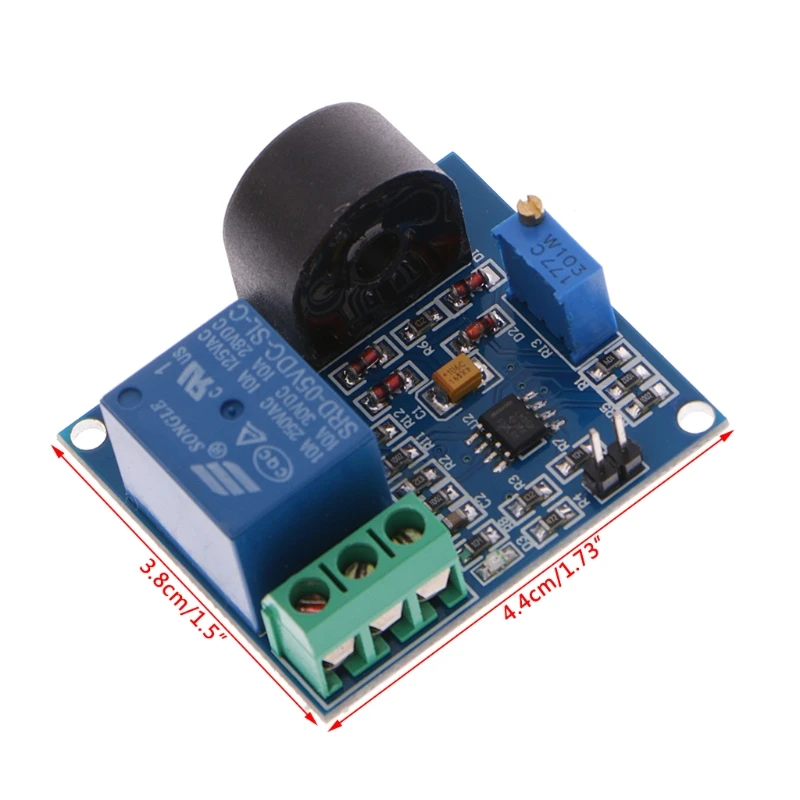 

5A Overcurrent for Protection Module Current Detection Board 12V/5V Rel Dropship
