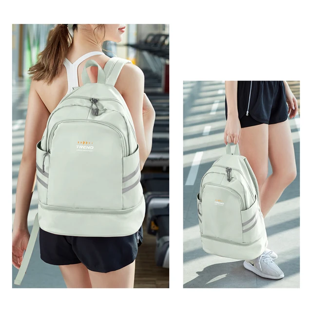 Gym Backpack for Women with Shoes Compartment, Large Women Travel Backpack Waterproof, Sport Swimming Yoga Athletic Backpack 6