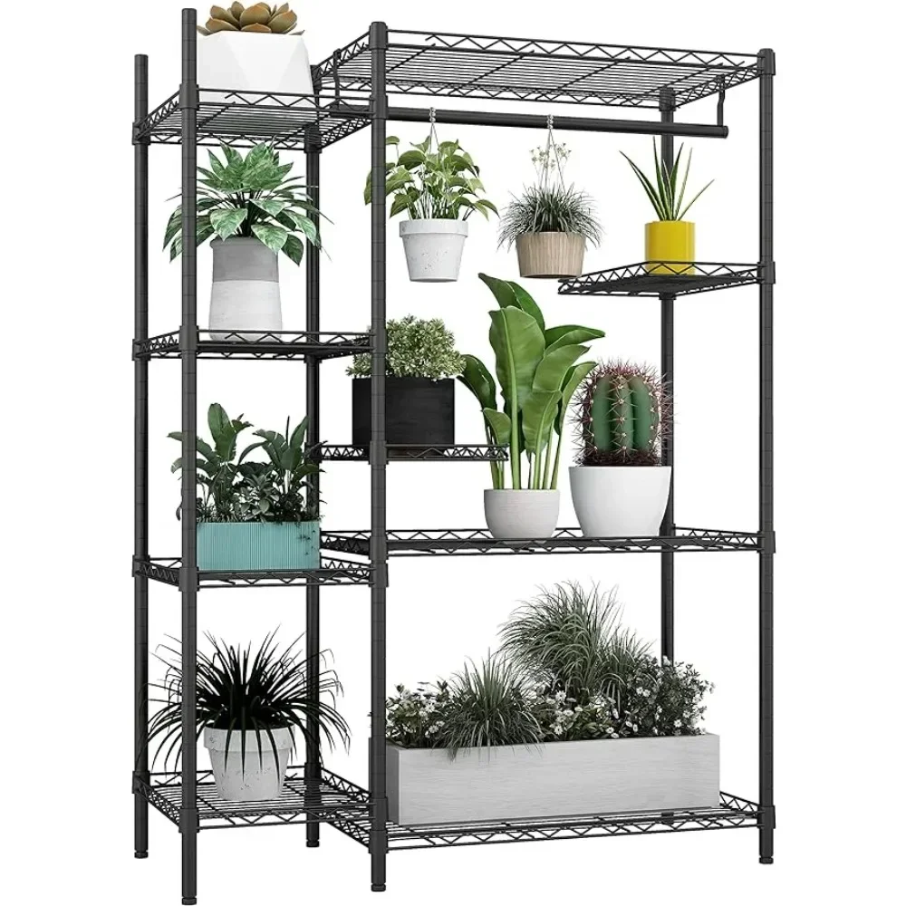 

Plant Stands for Indoor Plantsd Outdoor Plant Shelf, 4 Tier More Than 14 Pots Flower Pots Holder Storage Shelf Flower Stands