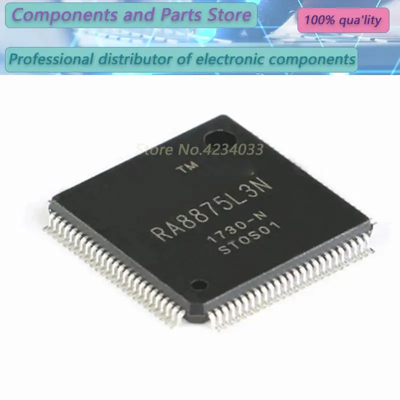 

1PCS RA8875L3N RA8875L3 RA887 TQFP-100 NEW100% RA8 875L3N