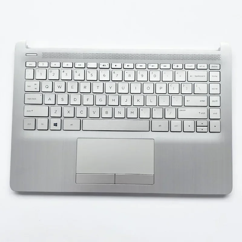 

New palmrest upper case keyboard bezel cover touchpad for HP 14-dk 14s-dp 14s-df 14s-cr 14s-c F L48648-001 L48647-001