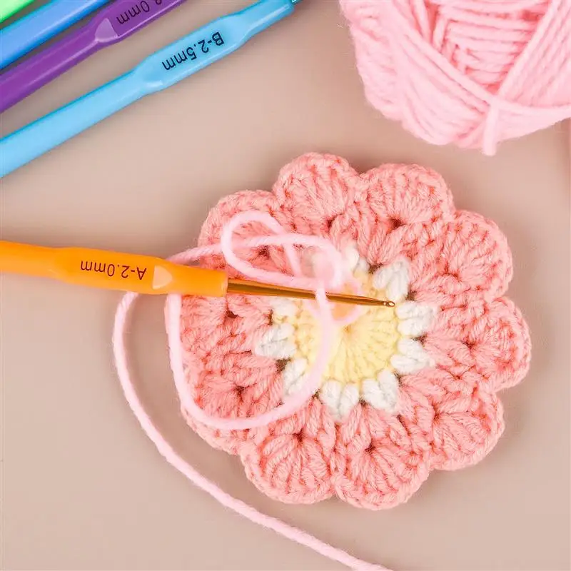Aluminum Crochet Knitting Needles 2.0-5.0mm Knitting Sewing Tools For Beginners Sweater Needle Weaving Hook Needle